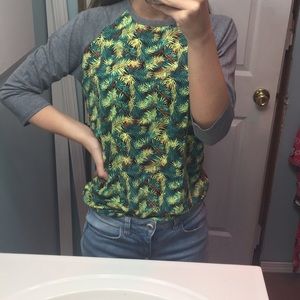 LoLaRoe baseball shirt